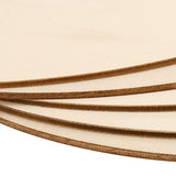 KEILEOHO 10 PCS 12 Inch Wood Circles Rounds with Holes, Unfinished Wood Rounds, Blank Round Wood Circles for Ornaments, Wooden Plaque Disc Cutouts KEILEOHO