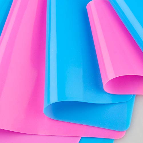 Reusable Silicone Mat Set (A3, A4, A5, A6) for Resin Crafts Jewelry Casting Molds, Food Grade Silicone Placemat, Waterproof Heat-Resistant Tomorotec