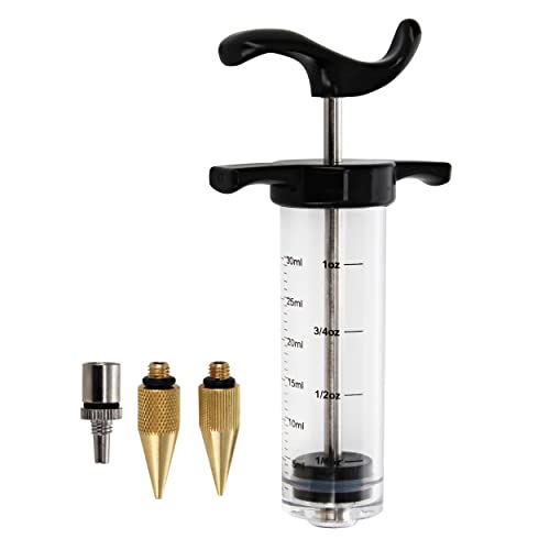 DCT Wood Glue Applicator Glue Syringe with Glue Tips – 20 mL Syringe Glue Applicator Wood Glue Syringe for Woodworking Deadwood Crafted Tools