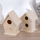 COHEALI 5 Pcs Ornament Kits for Kids Bird House Birdhouses for Outdoors Hanging Birdhouse Kit Garden Desktop Mini Birdhouse DIY Unfinished Birds COHEALI