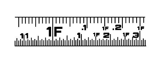 Lufkin PHV1312D Power Return Engineer's Tape, 3/4-Inch by 12-Feet, Hi-Viz Orange Lufkin