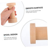 Ciieeo Spool kit Threading Tool Machine Cable Making Empty Thread bobbins Wire Weaving bobbins Fabric Yarn Winder Needle Unfinished bobbins Ciieeo