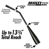 WORKSHOP Wet/Dry Vacs Multi-Fit Wet Dry Vacuum Accessories VT1215 Vacuum Micro Cleaning Kit Vacuum Attachments For Compact Wet Dry Shop Vacuum, WORKSHOP Wet/Dry Vacs