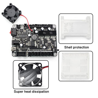 CNCTOPBAOS 3 Axis 3018 CNC Router with GRBL Offline Controller,DIY Mini Desktop Engraver Machine,Carving Aluminum Acrylic PCB PVC Milling Cutting - WoodArtSupply