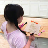 Fun Express DIY Flamingo String Art Kit (Includes Wood Base, Hardware and String) DIY Crafts for Kids and Adults Fun Express