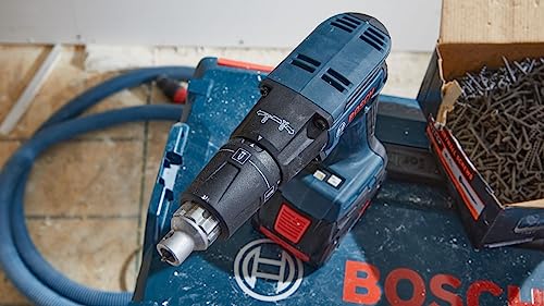 BOSCH GTB18V-45B15 18V Brushless 1/4 In. Hex Screwgun Kit with (1) CORE18V® 4 Ah Advanced Power Battery - WoodArtSupply