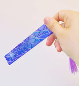 2 Set of Bookmark with Tassel Silicone Resin Mold Rectangle Leaves Texture Flower Shaped Epoxy Silicone Casting Molds Bookmark for Reading Book 10 Qinlunuho