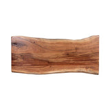 Alaterre Furniture Hairpin Natural Live Edge Wood with Metal 48" Bench, 48 Inch Alaterre Furniture