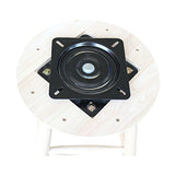 International Concepts Swivel Stool Barstool, 24 inch, Unfinished IC International Concepts