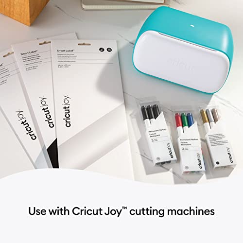  Cricut Smart Permanent Vinyl (5.5in x 48in, Black) for Joy  machine - matless cutting for shapes up to 4ft, & repeated cuts up to 20ft