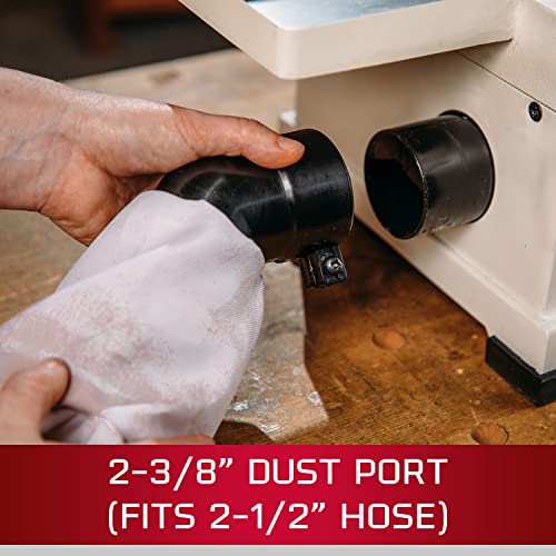 JET 6-Inch Benchtop Jointer, Helical Head, 1Ph 115V (JJ-6HHBT) Jet