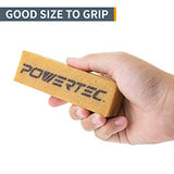POWERTEC 71424 Abrasive Cleaning Stick for Sanding Belts & Discs | Natural Rubber Eraser - Woodworking Shop Tools for Sanding Perfection POWERTEC
