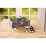 Darice Unfinished Wood Craft Box – Light Unfinished Wood with Clasp – Make Your Own Gift Box, Jewelry Box, Photo Box - Decorate with Paint, Ribbon, Darice