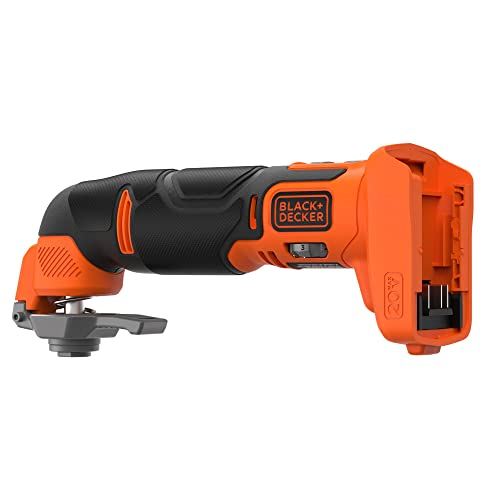 BLACK + DECKER 20V MAX Oscillating Tool, MultiTool, 6-speed, Tool Only (BDCOS20B) BLACK+DECKER