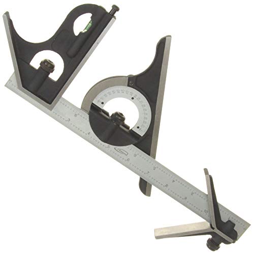 iGaging Premium 4-Piece 12" 4R Combination Square iGaging