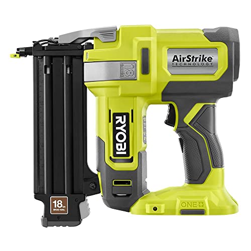 RYOBI 18V ONE+ AirStrike 18GA Brad Nailer Kit (Bulk Packaged) P321K - WoodArtSupply