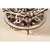 UGEARS Mechanical Flower 3D Wooden Puzzle - Unique Model Kits for Teens and Adults UGEARS