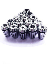 F.L.S 15Pcs ER11 Spring Collet Set For CNC Super Precision Milling tool Gripping Range 1mm,1.5mm,2mm,2.5mm,3mm,3.5mm,4mm,4.5 mm,5 mm,5.5 mm,6 mm,6.5 F.L.S