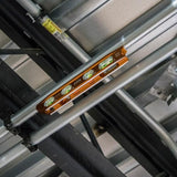 Klein Tools 935RB Torpedo Level, 8-Inch Billet Magnetic Level, 0/30/45/90 Degree Vials, V-Groove, Tapered Nose, High-Visibility Vial and Body Klein Tools