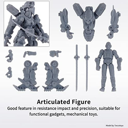 Chitu Systems Conjure Rigid Resin with Engineering-Like Features for Functional Gadgets Resin Printing,Low Shrinkage for Articulated Figure LCD 3D - WoodArtSupply