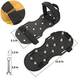 Tafatee Epoxy Floor Spiked Shoes Fully Assembled Gunite Spiked Shoes with 3/4" Short Spikes for Garage Floor Epoxy, Overlays, Cover Installation,1 Tafatee