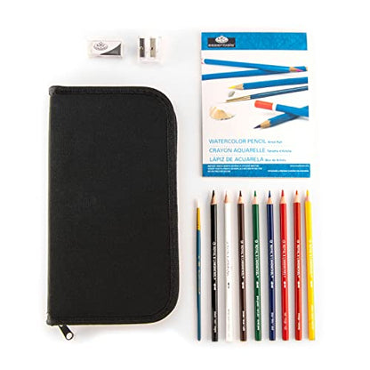 Royal & Langnickel WatercolorPencilSetKeepN'Carry, 13 Piece Set - WoodArtSupply