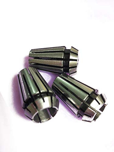 F.L.S 15Pcs ER11 Spring Collet Set For CNC Super Precision Milling tool Gripping Range 1mm,1.5mm,2mm,2.5mm,3mm,3.5mm,4mm,4.5 mm,5 mm,5.5 mm,6 mm,6.5