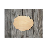 Cabbage Wood Craft,Unfinished Wooden Cutout Art,DIY Wood Sign, Inspirational Farmhouse Wall Plaque,Rustic Home Decor for Home Kitchen Bar Room Garage Arupkeer