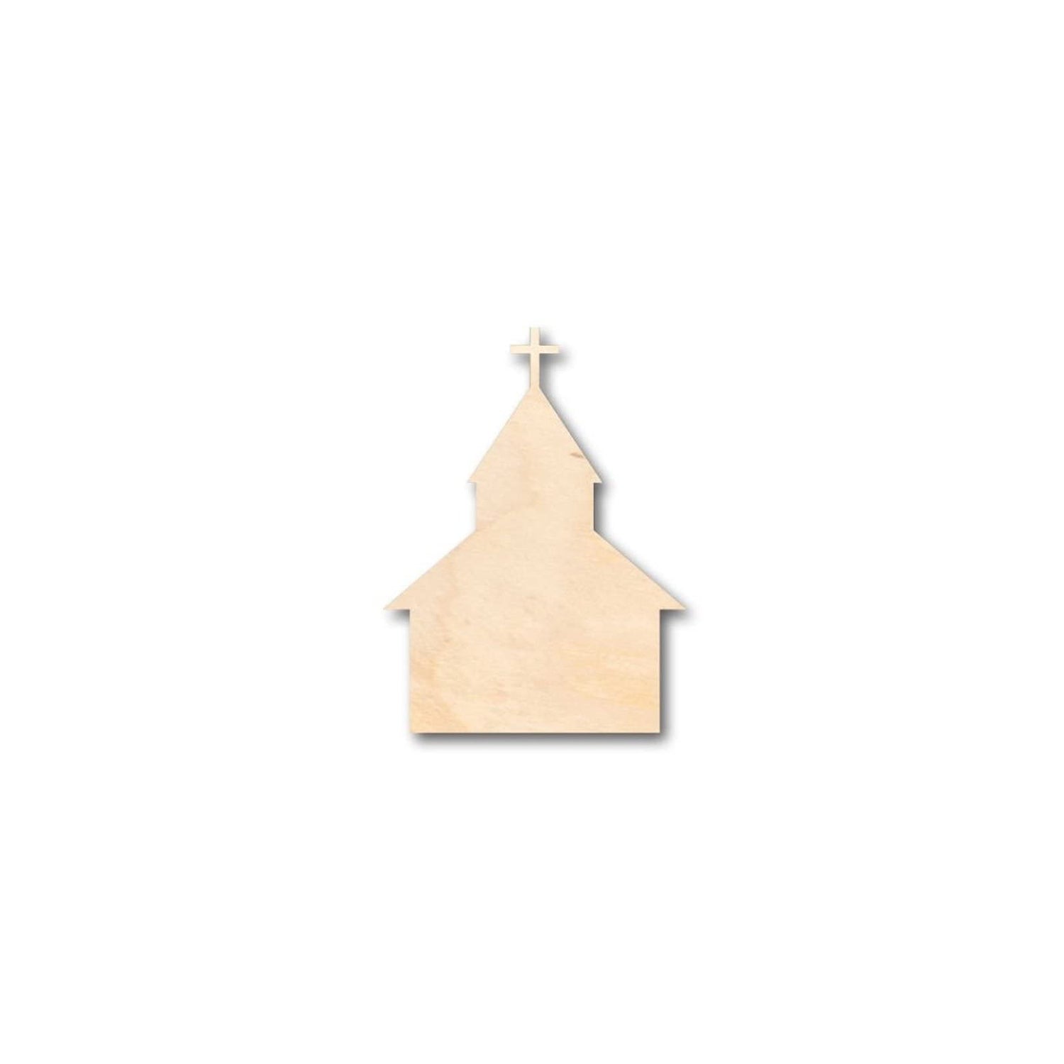 Church Wood Craft Unfinished Wooden Cutout Art DIY Wooden Signs Inspirational Wall Plaque Classic Wall Art Decor for Women Office Bathroom Shelf Arupkeer