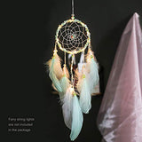 FANDOL DIY Dream Catcher Making Kit, Macrame Dream Catcher Craft Supplies for Kids Bedroom Wall Decor Nursery Baby Room Hanging Wedding Ornaments FANDOL