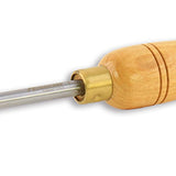 Hurricane Turning Tools, HTT-100, High Speed Steel, 3/8" Bowl Gouge (1/4" Flute) for Woodturning Hurricane Turning Tools