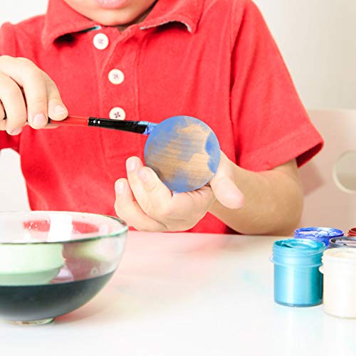 KEILEOHO 20 Pack 2 Inches Wooden Round Ball, Natural Unfinished Wooden Balls, Smooth Durable Wood Balls for Crafts and DIY Projects KEILEOHO