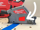 ToolCurve Arbor Dust Cover Compatible with Milwaukee M18 Track Saw ToolCurve