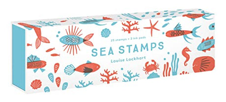 Sea Stamps: 25 Rubber Stamps and Two Ink Colors Princeton Architectural Press