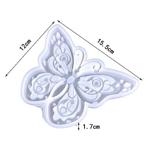 Butterfly Epoxy Resin Molds, Large Animals Silicone Resin Molds, Halloween Decor Mold for Wall Hanging, Home Decoration, Christmas Gifts(Butterfly) APVTI