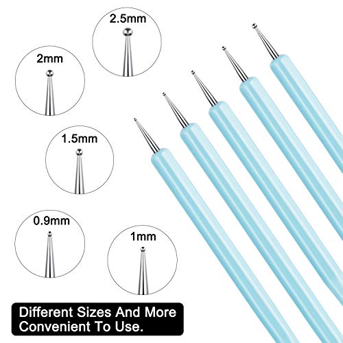 10Pcs Silicone Clay Sculpting Tool, Modeling Dotting Tool& Pottery Craft use for DIY Handicraft,Silicone Tool,Silicone Sculpting Tools Awpeye