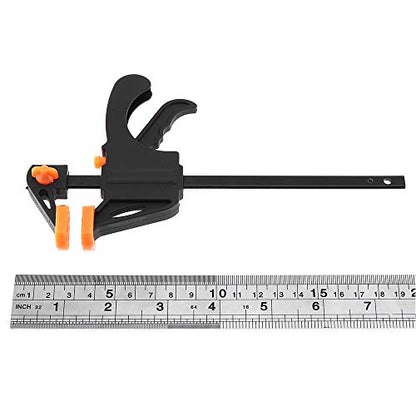 【The Best Deal】OriGlam F-Clamp Heavy Duty Clamp Set, 4 inch Quick Grip Woodworking Bar Clamp Clip Wood Carpenter Tool