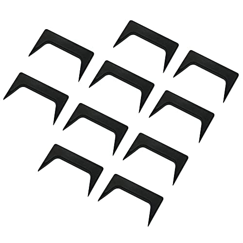 UPTTHOW 10PCS Pinch Dogs Woodworking 2inch Wood Clamps Square Back Tapered Legs Woodworking Glued Panel Table Stool Top Plank Edge Post Assembly UPTTHOW