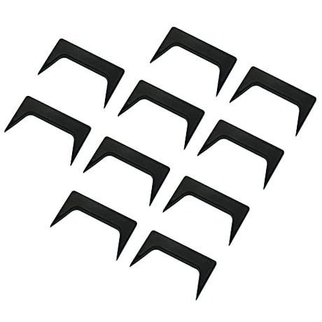 UPTTHOW 10PCS Pinch Dogs Woodworking 2inch Wood Clamps Square Back Tapered Legs Woodworking Glued Panel Table Stool Top Plank Edge Post Assembly UPTTHOW