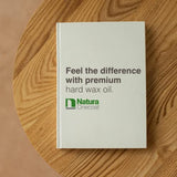 Natura Onecoat, 2 Component Wood Stain Oil, 360 mL (12.17 fl oz), Easy to Apply, Very Low Odor, Interior Furniture & Surfaces, Dries Fast, Natura Onecoat