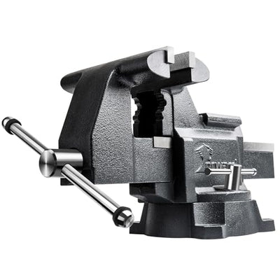 Forward CR40A-4.5In Bench Vise 210 Degrees Swivel Base Heavy Duty with Anvil (4 1/2")