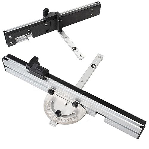 KETIPED Aluminium Alloy Miter Bar Clamping Tool Slider Table Saw Gauge Rod T-Slot Track Bar Rail for Router Tables and Woodworking,300mm-Blue KETIPED