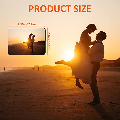 Sublimation Magnet Blanks, 30PCS Personalized Sublimation Blank Refrigerator Magnet - Rectangular Fridge Magnets Bundle Set for Kitchen Oven Décor Qomork