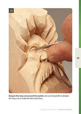 Wood Spirit Study Stick Kit (Learn to Carve Faces with Harold Enlow): Learn to Carve a Wood Spirit Booklet & Wood Spirit Study Stick (Fox Chapel Design Originals