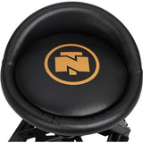 Northern Tool XL Series Oversized Adjustable Swivel Shop Stool with Backrest - Steel, 400-Lb. Capacity, 27 1/2 to 32in. Seat Height Northern Tool + Equipment