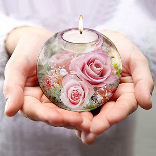 Actvty Tealight Candle Holder Resin Molds, 2 Pcs Sphere Tea Light Holder Molds, Crystals Ball/Orbs Epoxy Resin Molds for DIY Dining Coffee Table Actvty