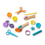 Melissa & Doug Created by Me! Cut, Sculpt, and Roll Modeling Dough Kit With 8 Tools and 4 Colors of Dough - with Stampers, Arts And Crafts For Kids Melissa & Doug