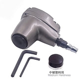 Air Palm Hammer Pneumatic Hand Knock Beat Strike with Medium Hard Air Hammer Scaler Air Chipping Hammer Speed Tool for Screen Spines Knocks/Laser WILIN