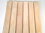 Woodchucks Wood Maple 3/4 Inch x 2 Inch x 16 Inch Solid Hardwood Lumber as Cutting Board Wood (6 Pack) Woodchucks Wood