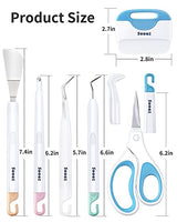 Sooez Weeding Tools for Vinyl, 6PCS Basic Tools Set for Cricut, Precision Craft Vinyl Tool Kit, Scoring Sooez